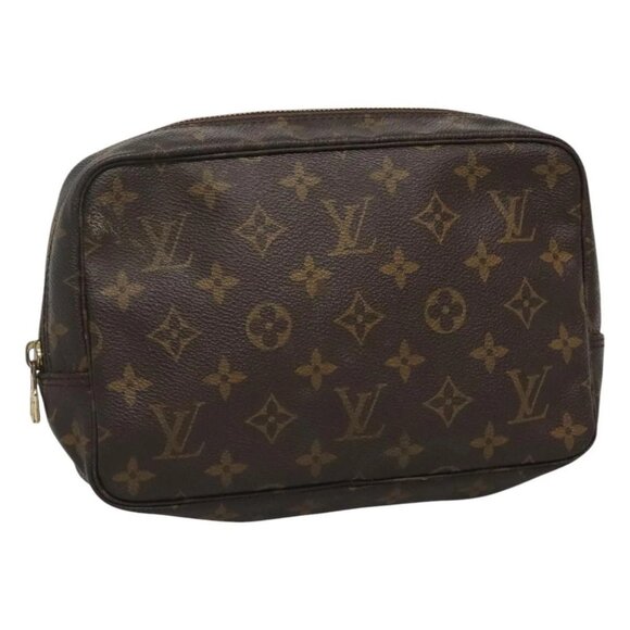 LOUIS VUITTON Monogram Trousse Toilette 23 Clutch Bag M47524 LV Auth 114308 - Picture 1 of 15